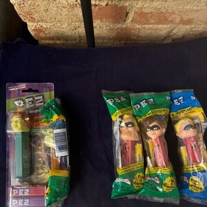 Pez Dispenser Lot Shrek and The Incredibles NIP